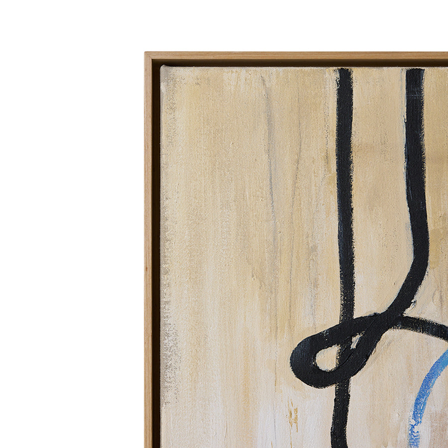 Framed Artwork Easy Elan, 153x133cm