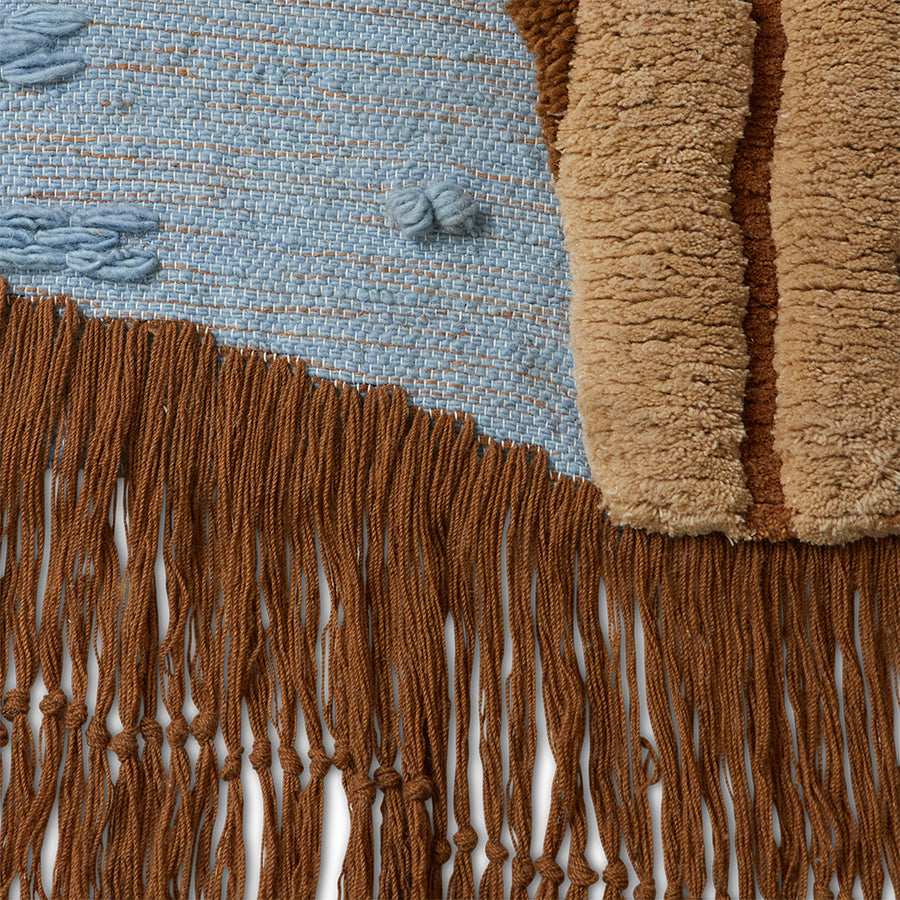 HKLIVING Wall Rug Ocean Blue AWX0003
