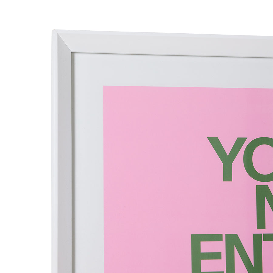 Home Gallery, Framed Poster 87x118cm