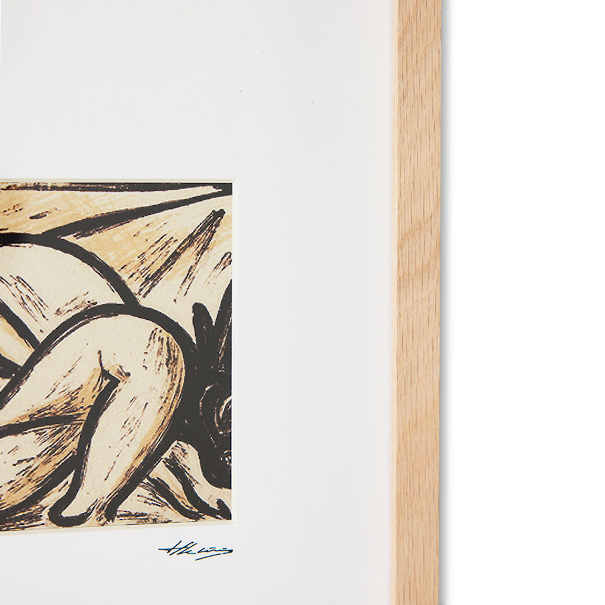 Framed Artwork Suns Out, 29x37cm