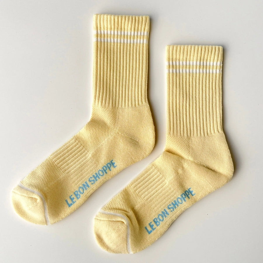 Boyfriend Socks: Lemonade