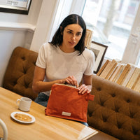 Thumbnail for Organic Cotton Canvas Toiletry Bag in Flamboyant Orange