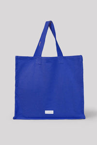 Thumbnail for Organic Cotton Canvas Tote Bag in Ultramarine Blue