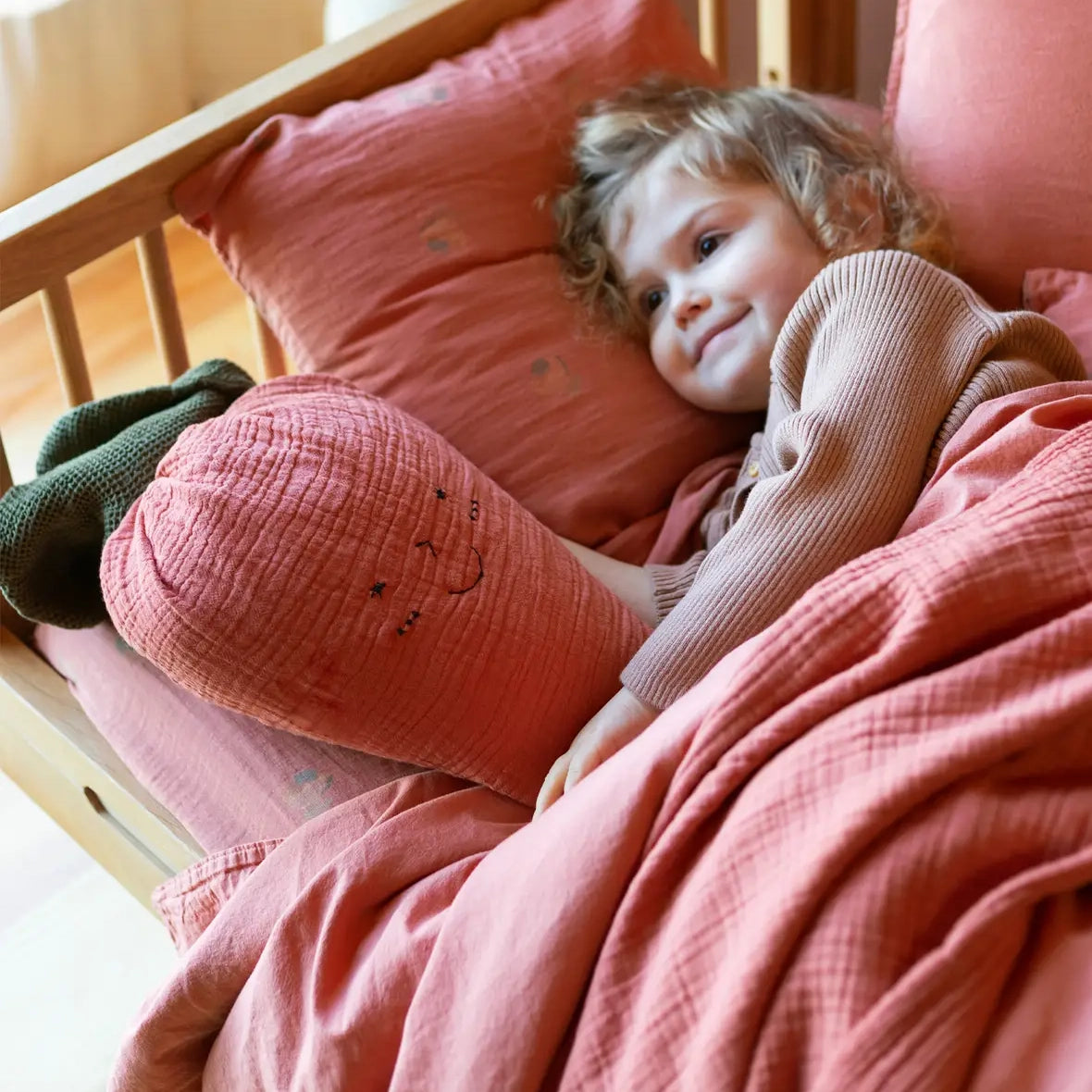 Cot bed size duvet cover set sales