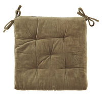 Thumbnail for Velvet Chair Pad Green