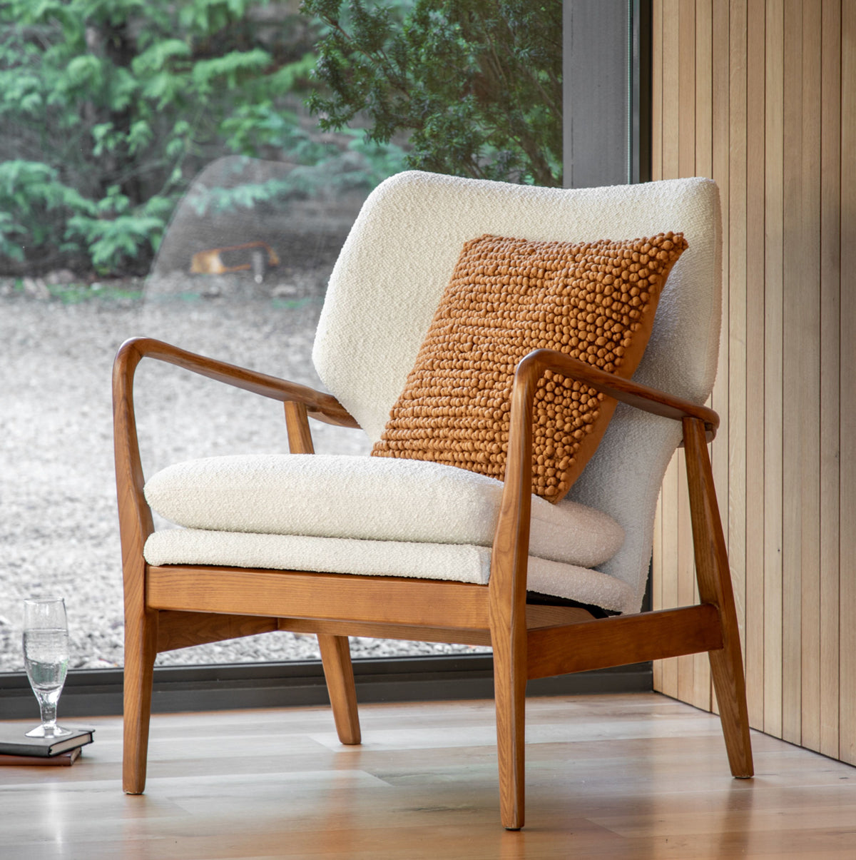  Janson Armchair - Cream Gallery Jenson at Folk Interiors