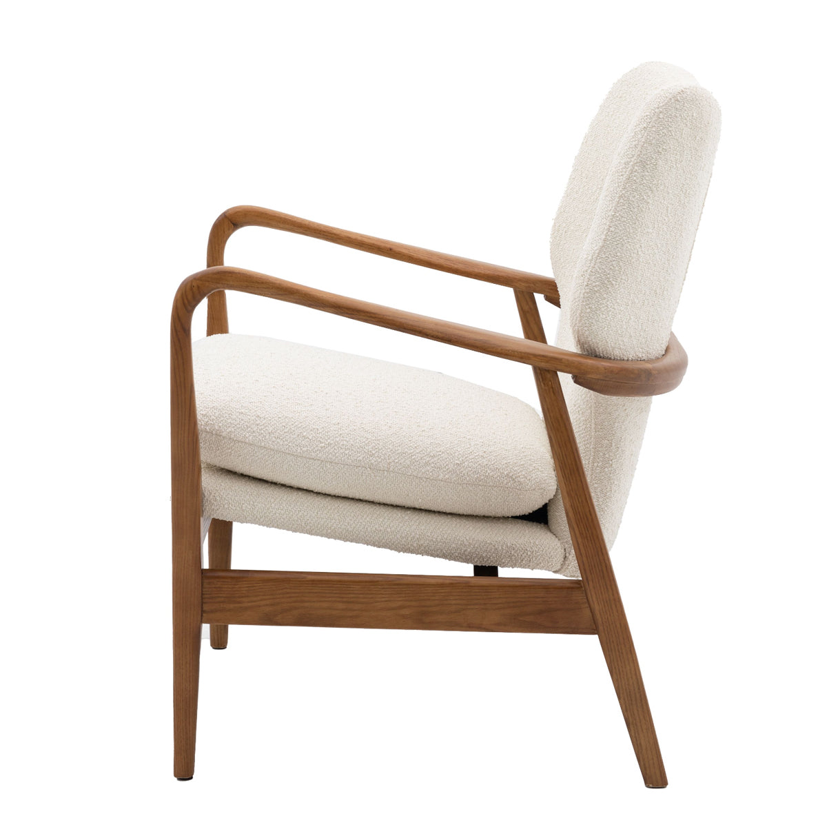  Janson Armchair - Cream Gallery Jenson at Folk Interiors