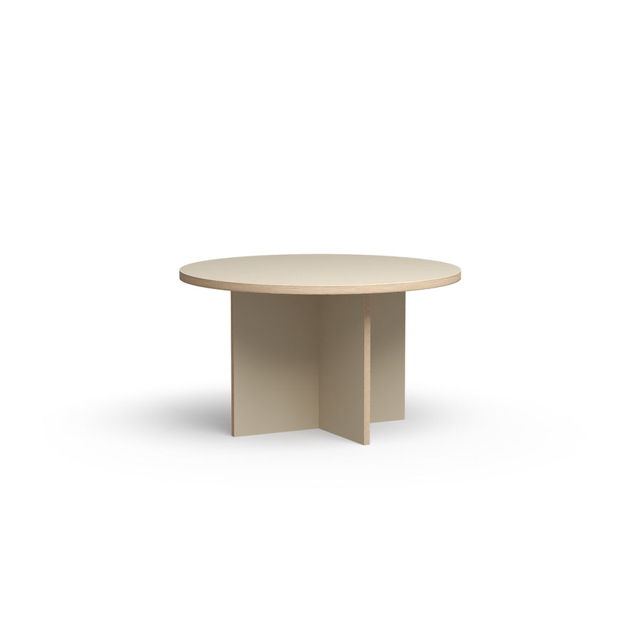 Dining Table Raspberry, Round, 130cm  - 6 Colours Available