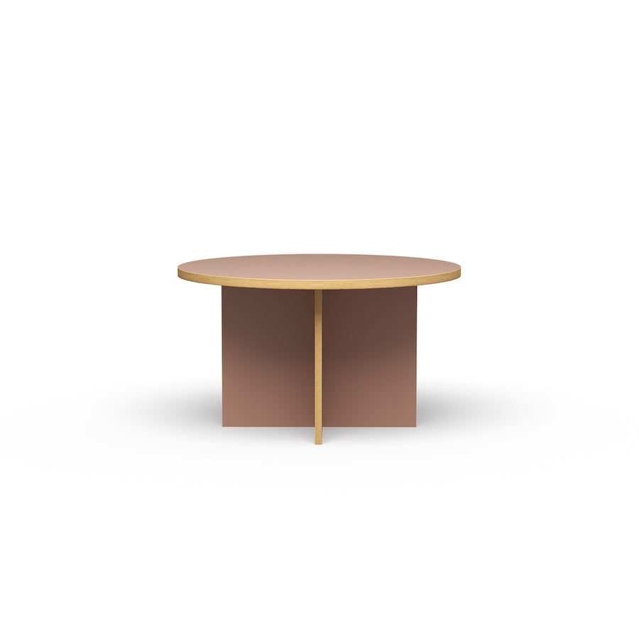Dining Table Raspberry, Round, 130cm  - 6 Colours Available