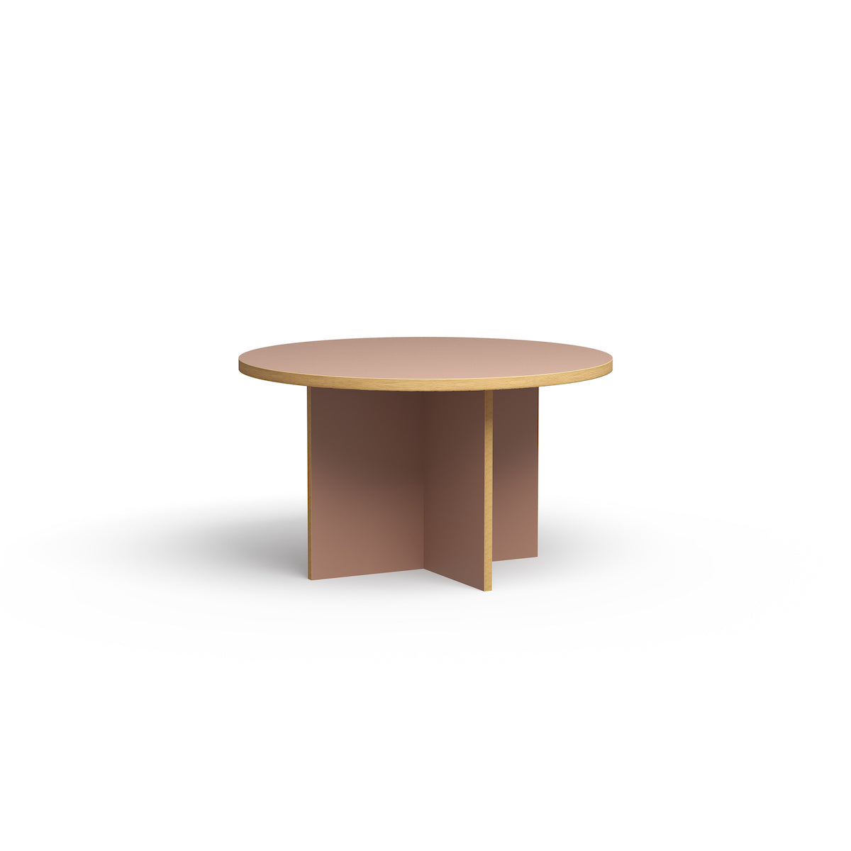 Dining Table Raspberry, Round, 130cm  - 6 Colours Available