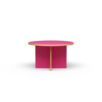 Thumbnail for Dining Table Raspberry, Round, 130cm  - 6 Colours Available