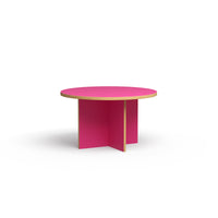 Thumbnail for Dining Table Raspberry, Round, 130cm  - 6 Colours Available
