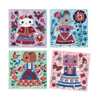 Thumbnail for Djeco Mosaic Craft Sets Lovely Pets DJ09425