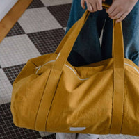 Thumbnail for Organic Cotton Canvas Bowling Bag in Saffron Yellow