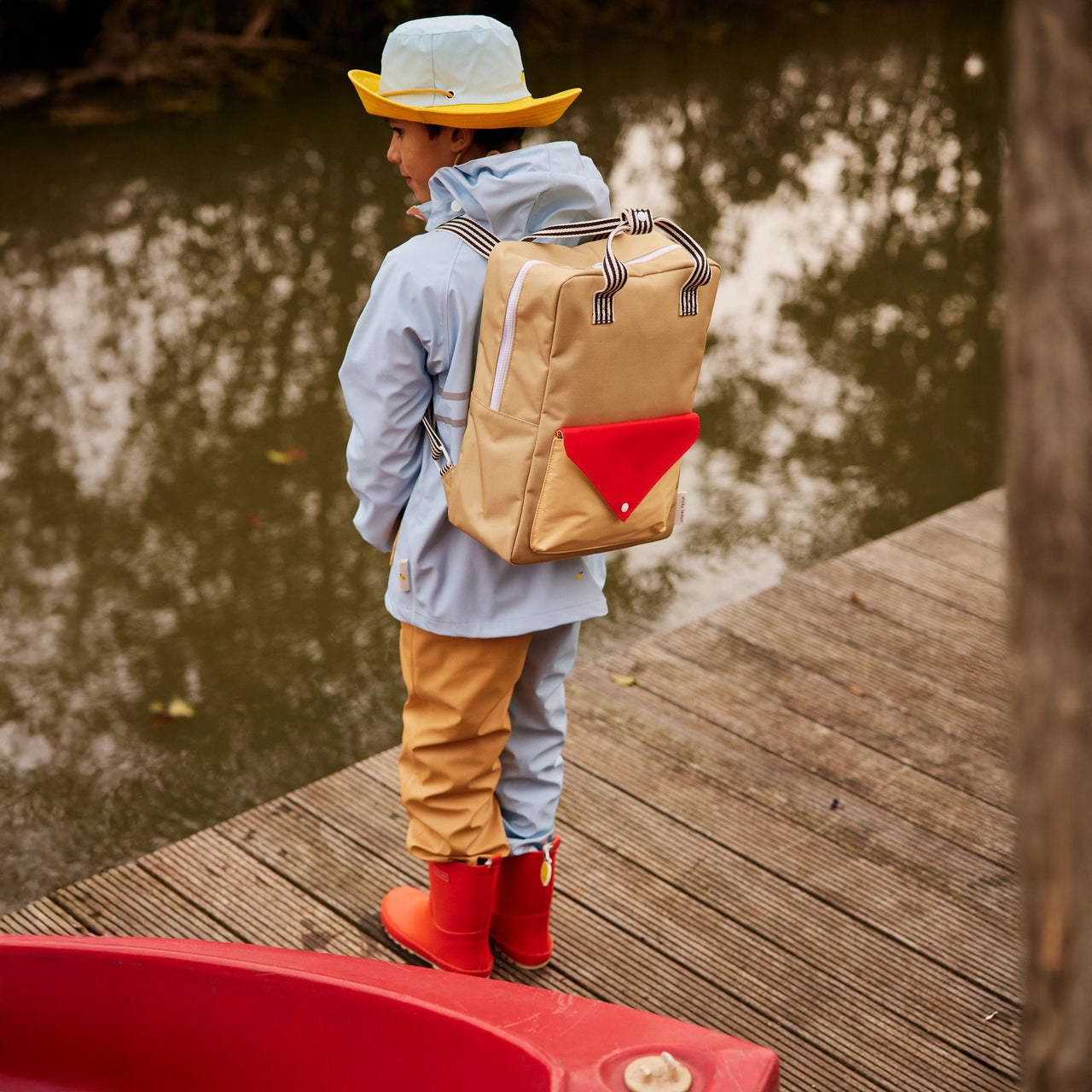 Backpack Large • Envelope • Reed Green