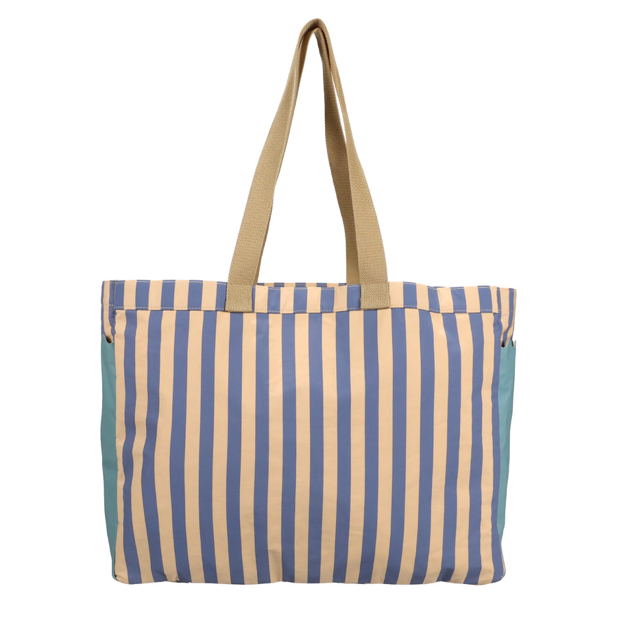 Shopper • Blue Whale + Sandy Yellow • Wonders Of The Deep Sea