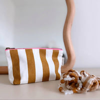 Thumbnail for SCRUNCHIE GINGHAM CARAMEL