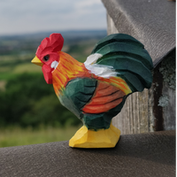 Thumbnail for Wudimals® Wooden Rooster Animal Toy