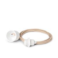 Thumbnail for Fabric Cord Set 2m - Pendant - Sand