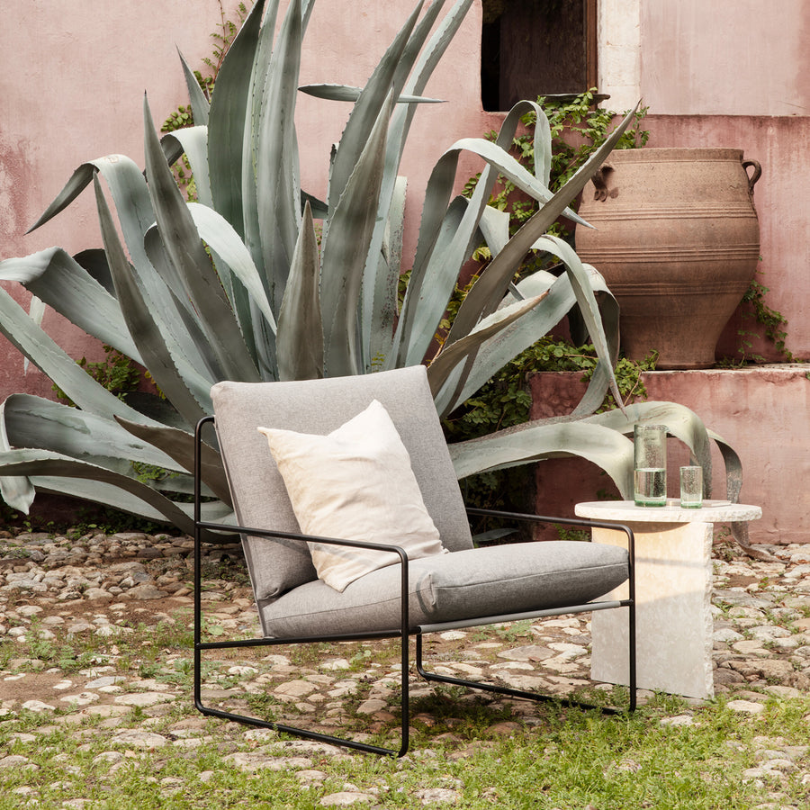 Desert 1-seater - Black - Dolce - Dark Sand