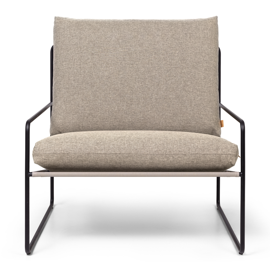 Desert 1-seater - Black - Dolce - Dark Sand