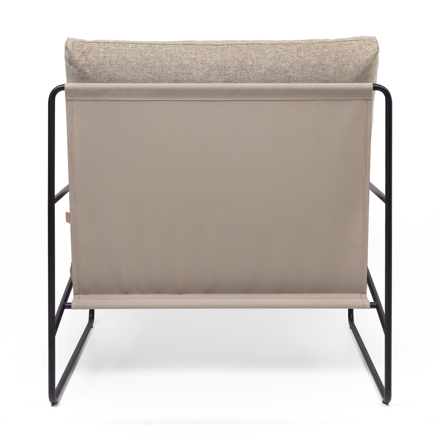 Desert 1-seater - Black - Dolce - Dark Sand