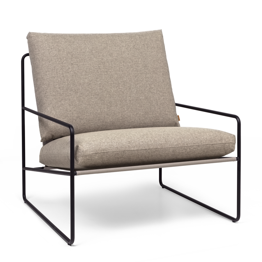 Desert 1-seater - Black - Dolce - Dark Sand