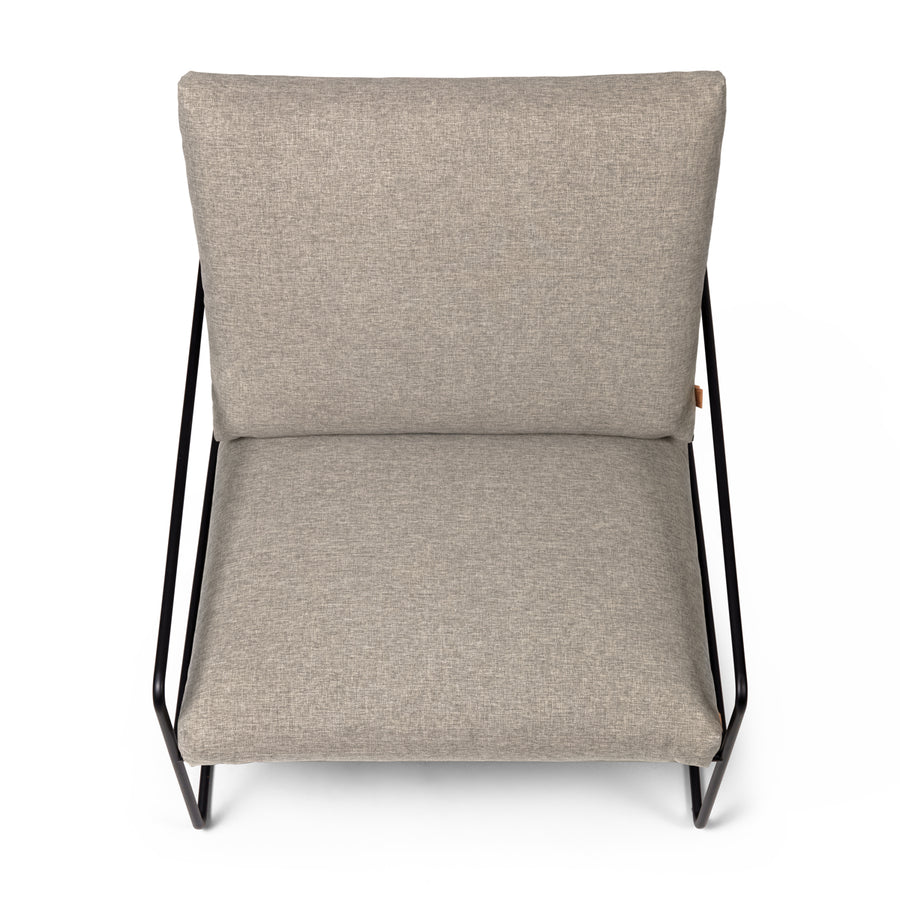 Desert 1-seater - Black - Dolce - Dark Sand