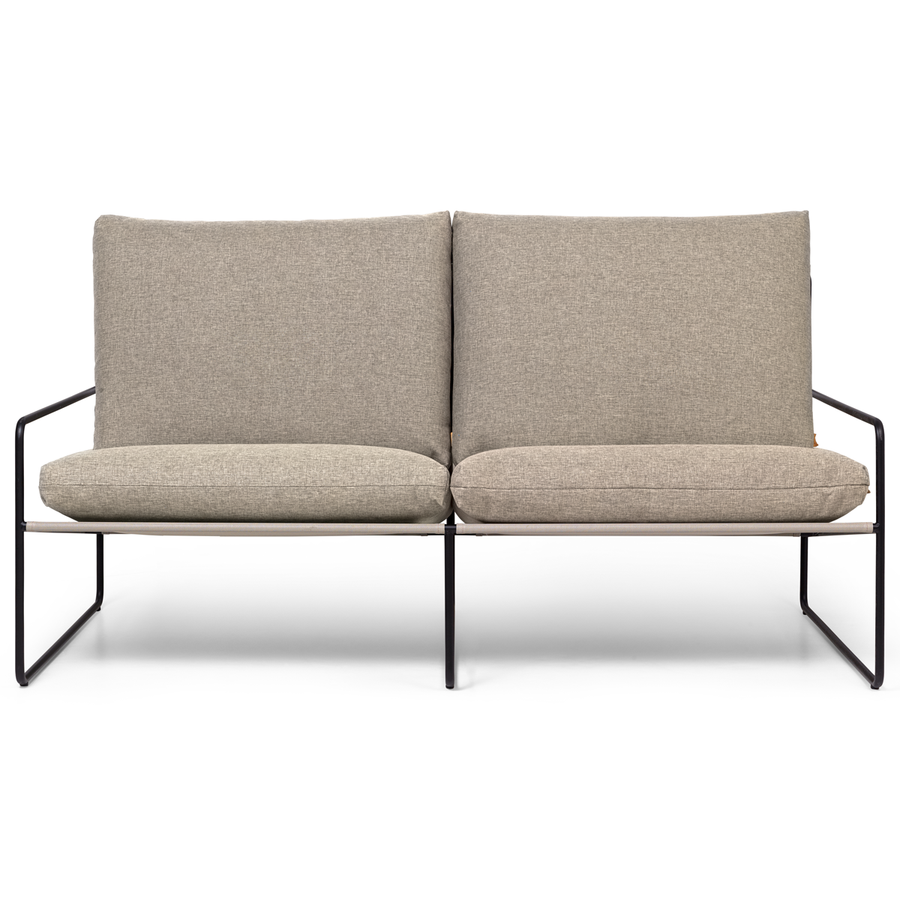 Desert 2-seater - Black - Dolce - Dark Sand