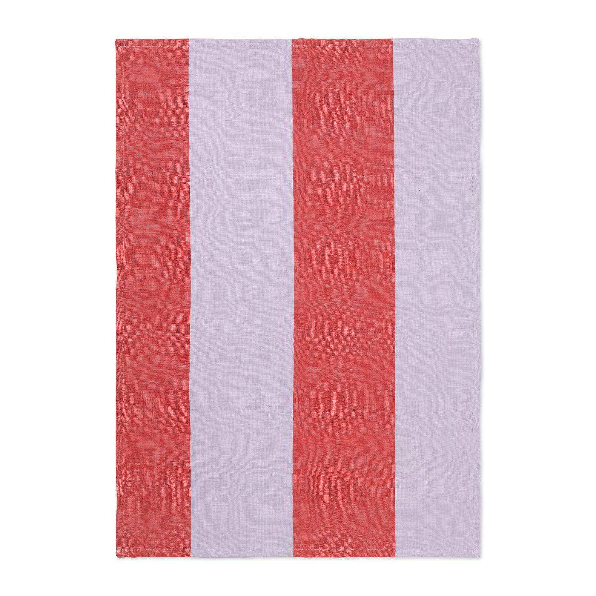 Hale Tea Towel - Red/Lilac
