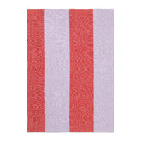 Thumbnail for Hale Tea Towel - Red/Lilac