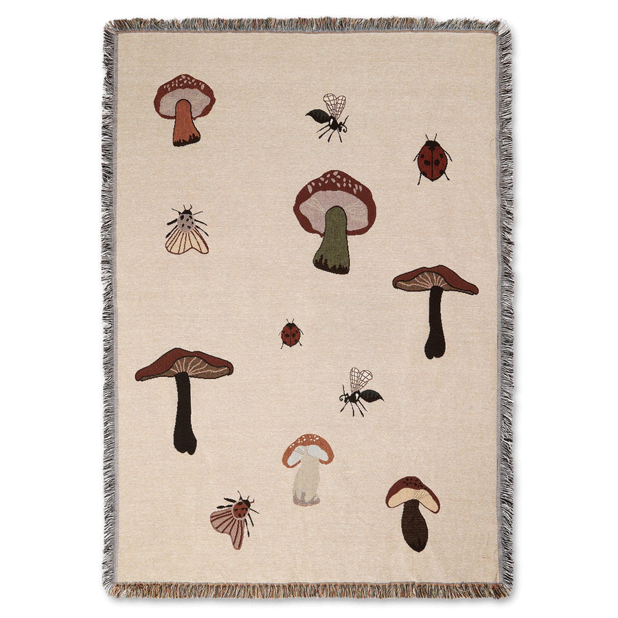 Forest Tapestry Blanket - Sand