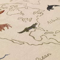 Thumbnail for The World Textile Map - Off-White