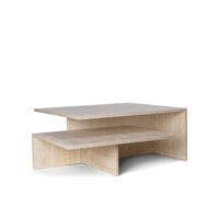 Thumbnail for Distinct Grande Duo Tables - Travertine