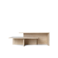 Thumbnail for Distinct Grande Duo Tables - Travertine