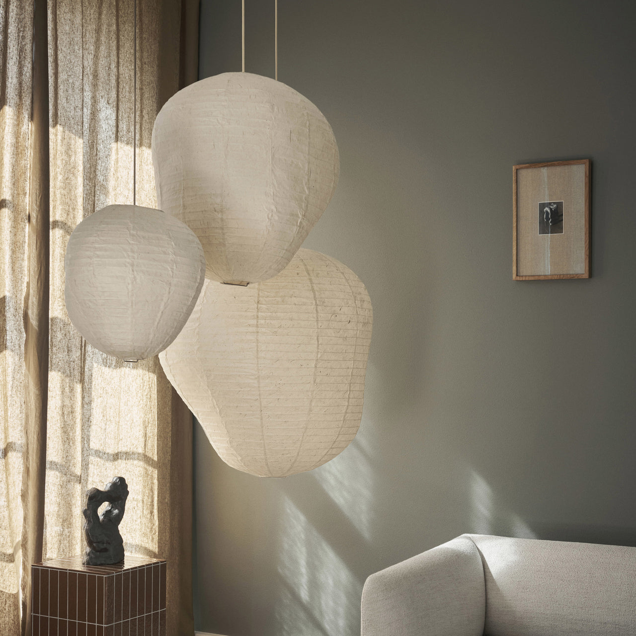 Kurbis Lampshade 60 - Natural