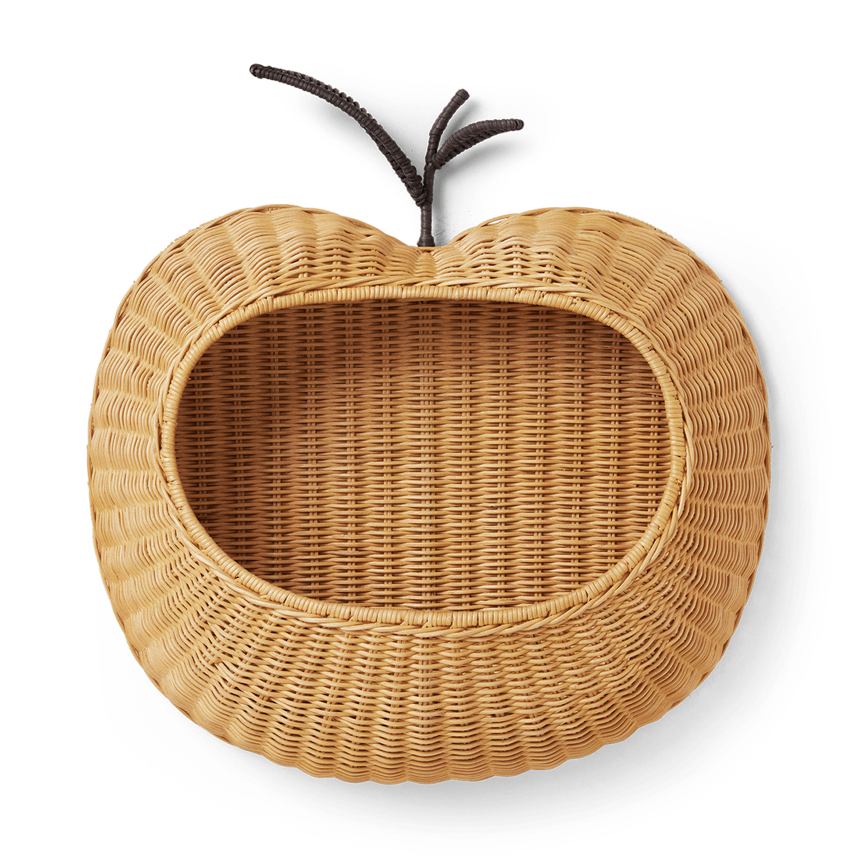 Apple Braided Wall Pocket - Natural
