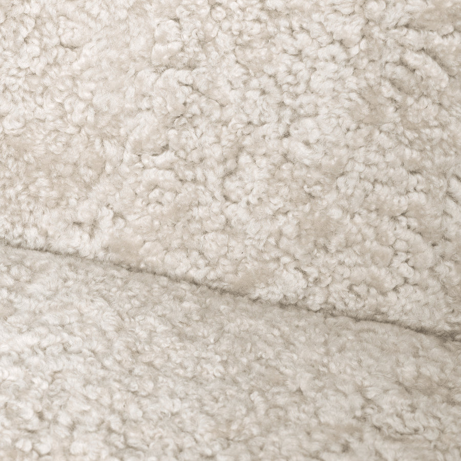 Ferm Living Buur Lounge Chair Sheepskin - Dark St./Moonlight