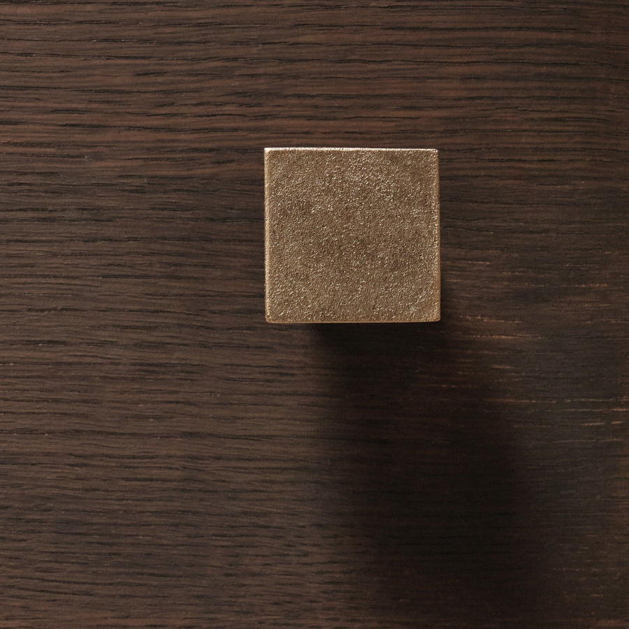 Square Hook - Large - Casted Brass