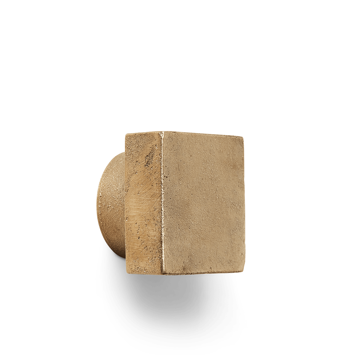 Square Hook - Large - Casted Brass