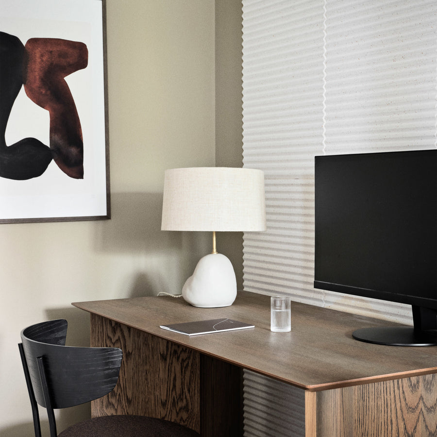 Hebe Lamp Base Small - Off-White
