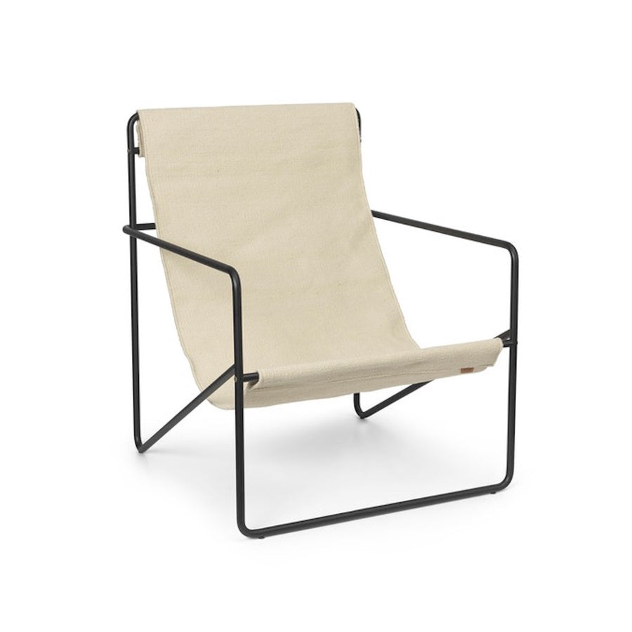 Desert Lounge Chair - Black/Sand