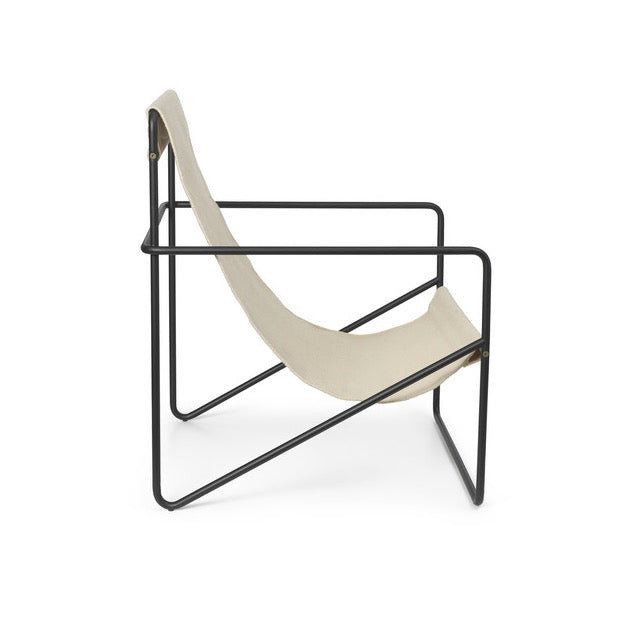 Desert Lounge Chair - Black/Sand