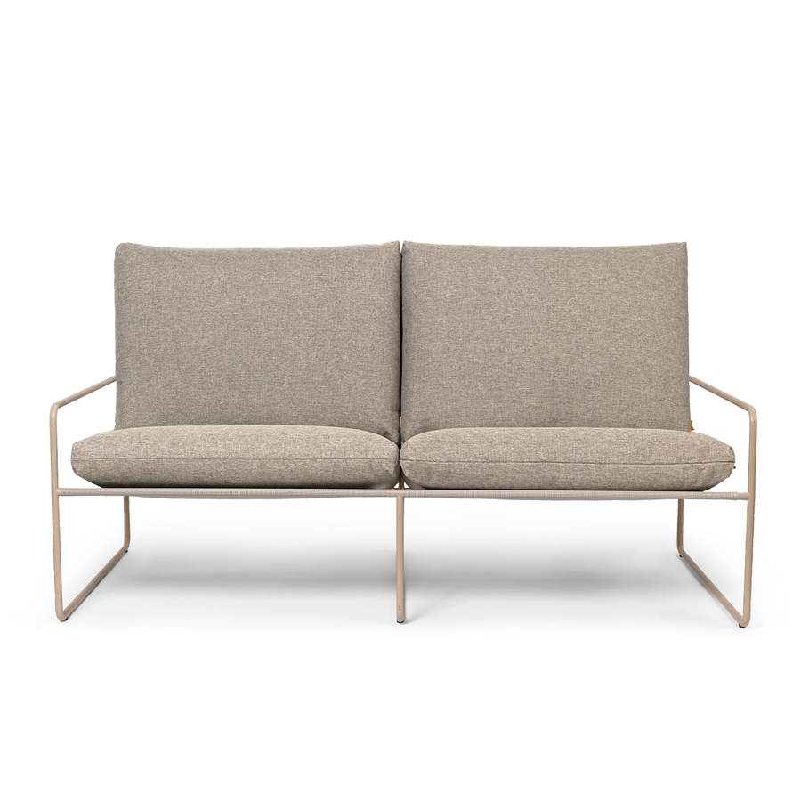 Desert 2-seater - Cashmere - Dolce - Dark Sand
