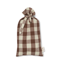 Thumbnail for Bothy Check Napkins - Set of 4 - Cinnamon/Grey