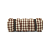 Thumbnail for Bothy Check Quilted Mattress - Cinnamon/Green