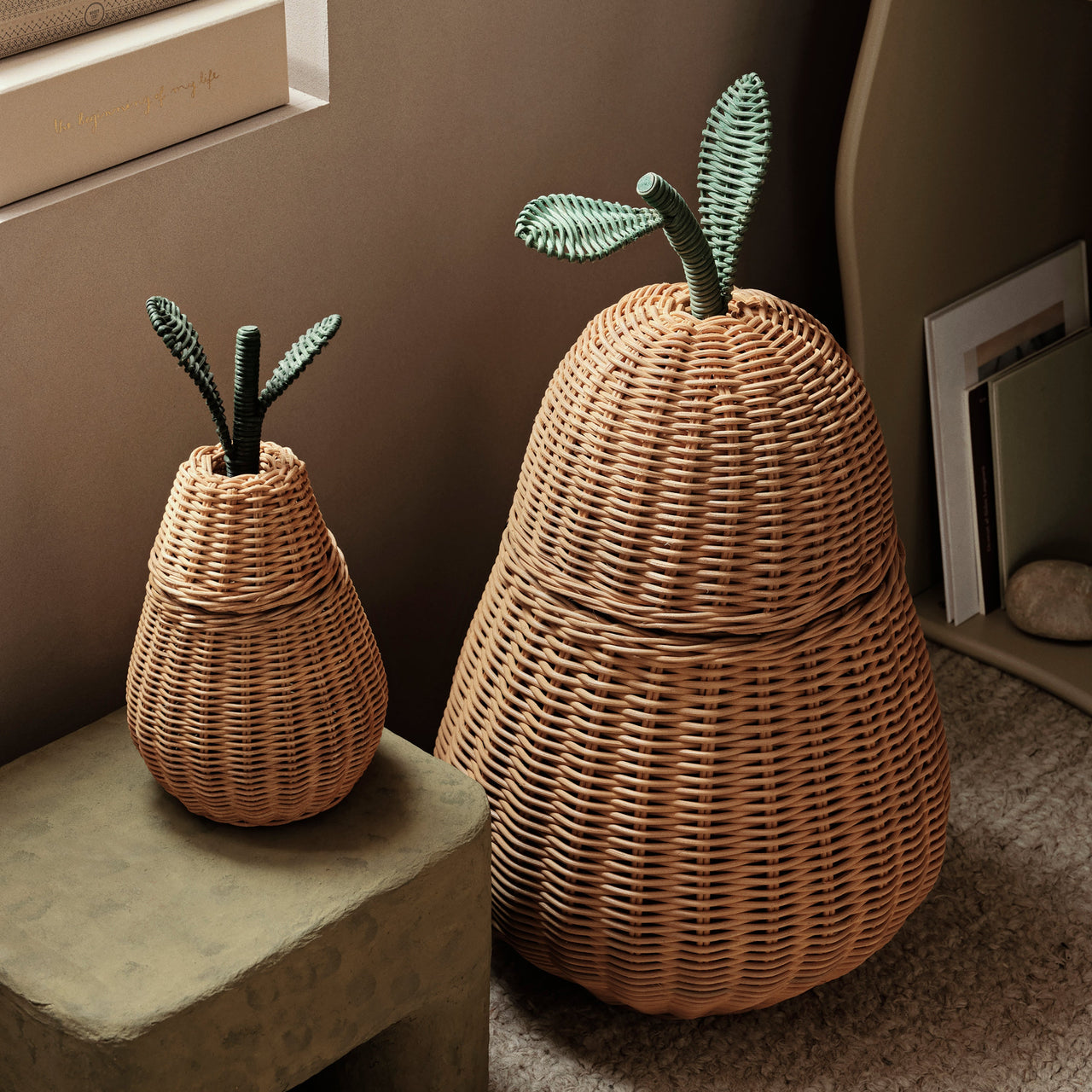 Pear Braided Storage - Large - Natural