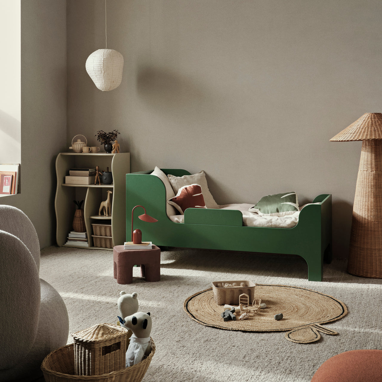 Kurbis Lampshade 40 - Natural
