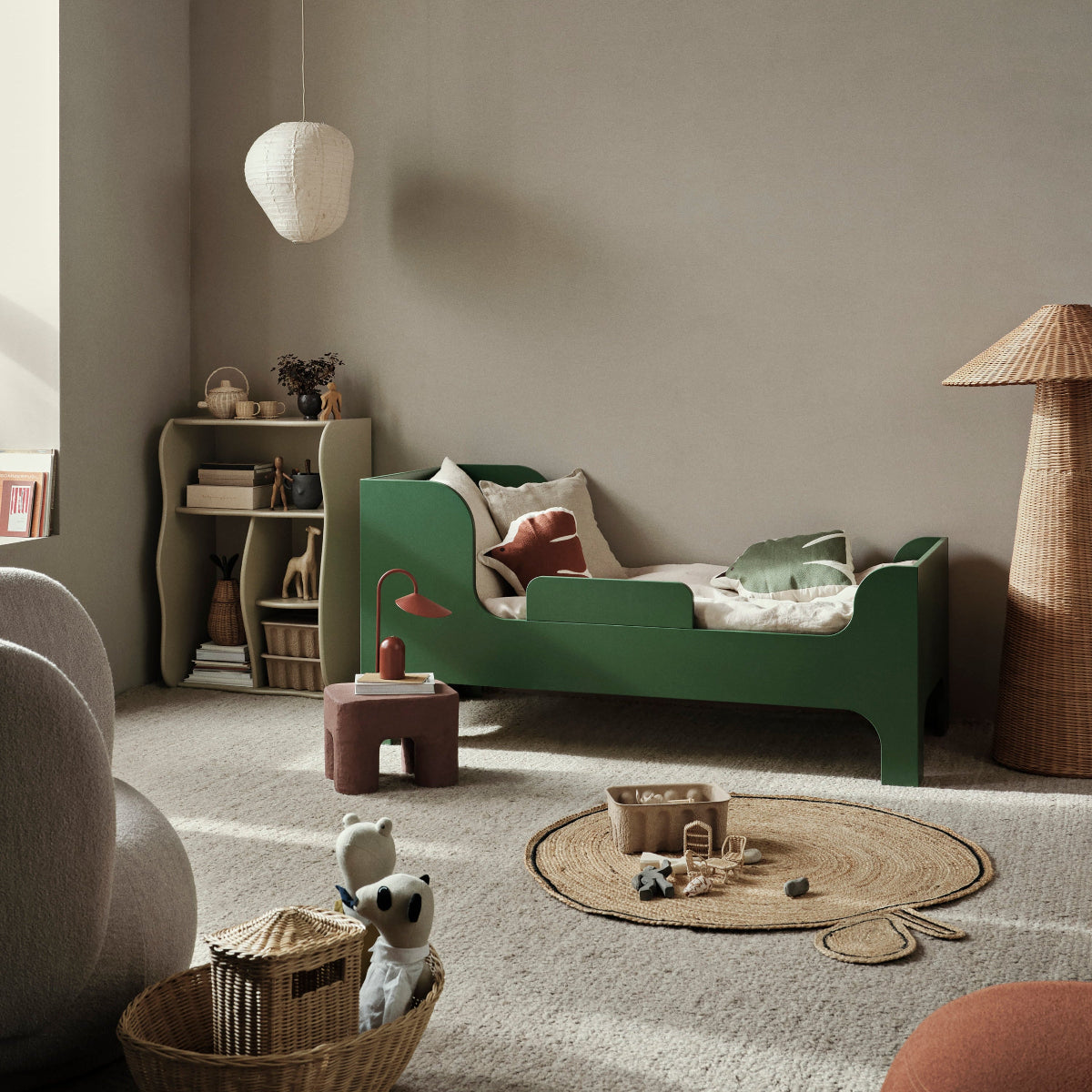 Dou Floor Lamp - Natural