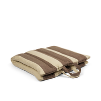 Thumbnail for Strand Folding Mat - Carob Brown/Parchment